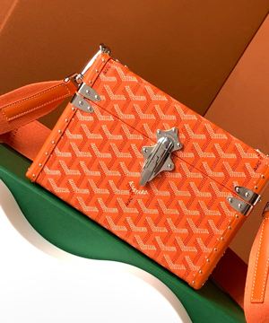 고야드 카세트 트렁크 백 오렌지