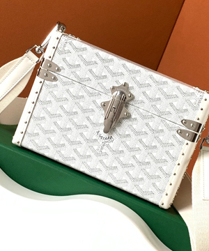 고야드 카세트 트렁크 백 화이트