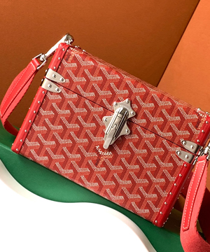 고야드 카세트 트렁크 백 레드