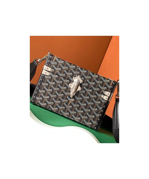 고야드 카세트 트렁크 백 블랙