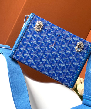 고야드 카세트 트렁크 백 스카이 블루