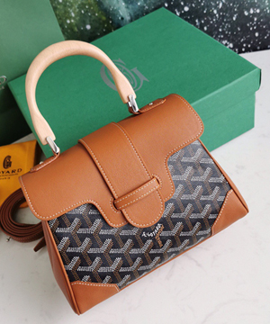 고야드 사이공 미니백 블랙 탄