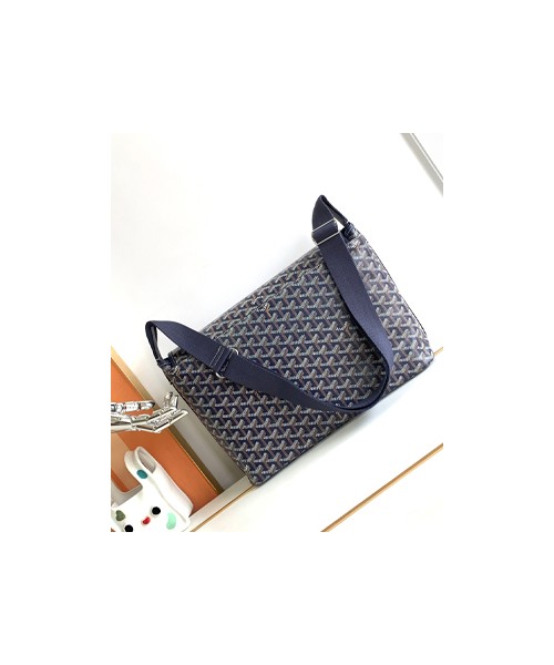 고야드 카페티엔 메신저백 MM 마린 블루