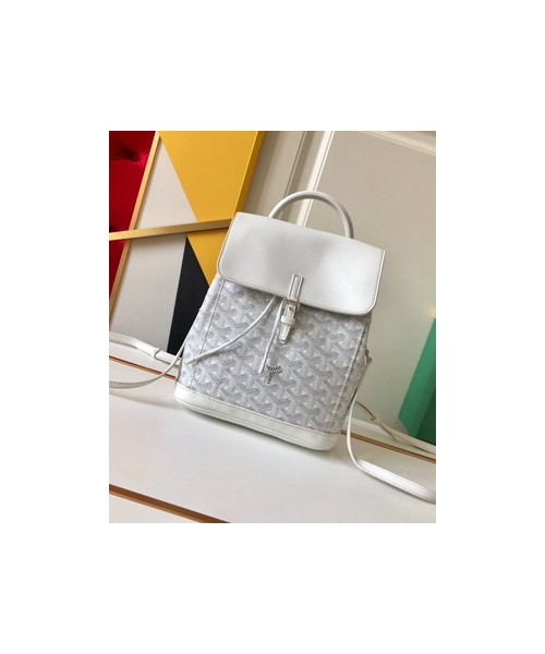 고야드 알핀 미니 백팩 화이트