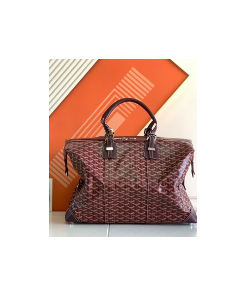 고야드 모노그램 트래블백 레드