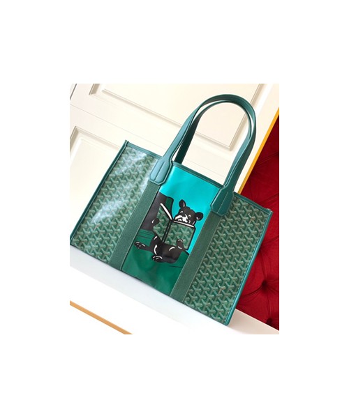 고야드 빌렛 토트백 그린