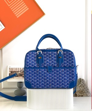 고야드 암바사드 토트백 스카이 블루