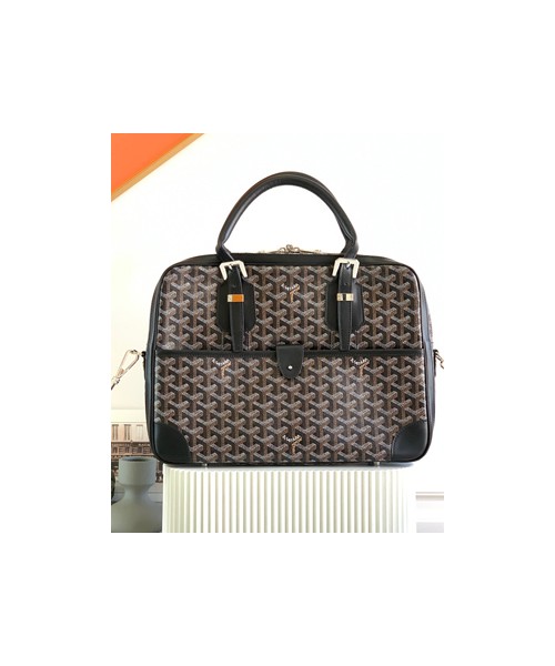 고야드 암바사드 토트백 블랙