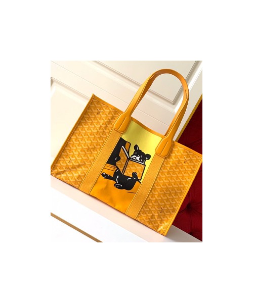 고야드 빌렛 토트백 옐로우