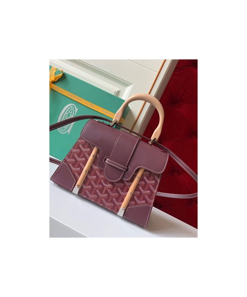 고야드 사이공 미니백 버건디