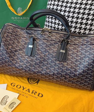 고야드 보스턴백 블랙