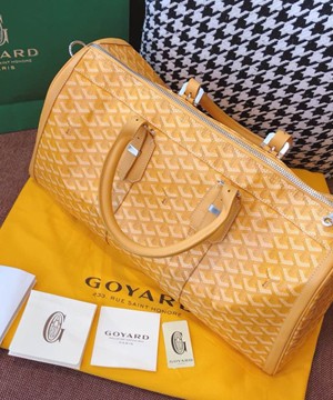 고야드 보스턴백 옐로우