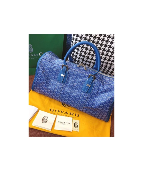 고야드 보스턴백 스카이 블루