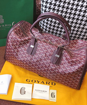 고야드 보스턴백 버건디