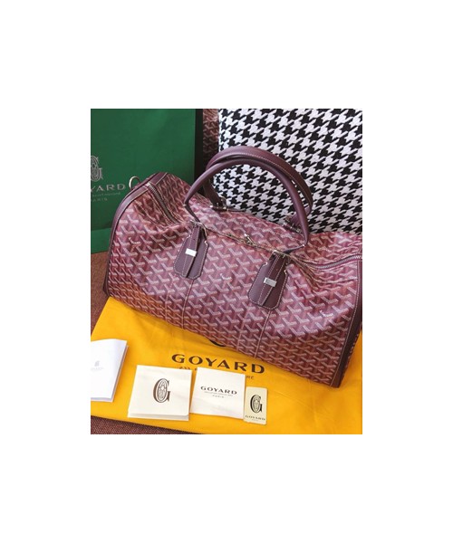 고야드 보스턴백 버건디