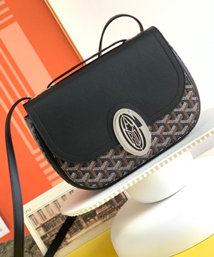 고야드 233 숄더백 블랙