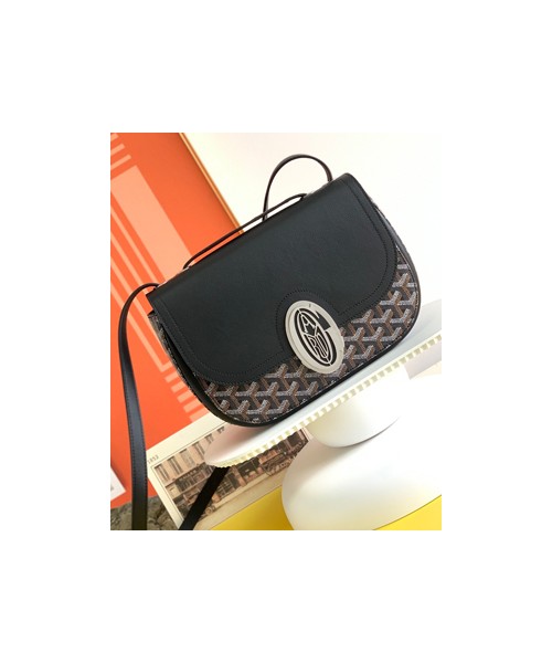 고야드 233 숄더백 블랙