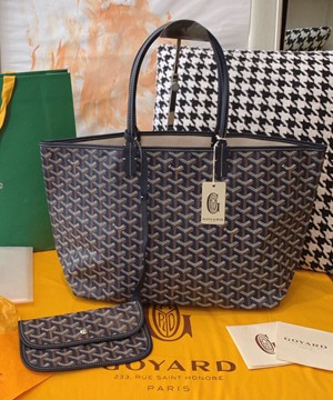 고야드 생루이 마린 블루 MM 47cm