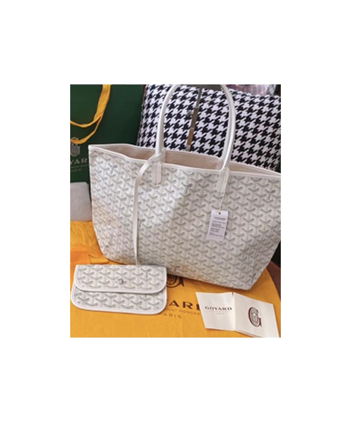 고야드 생루이 화이트 MM 47cm