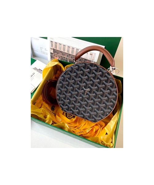 고야드 알토 후드백 블랙 탄