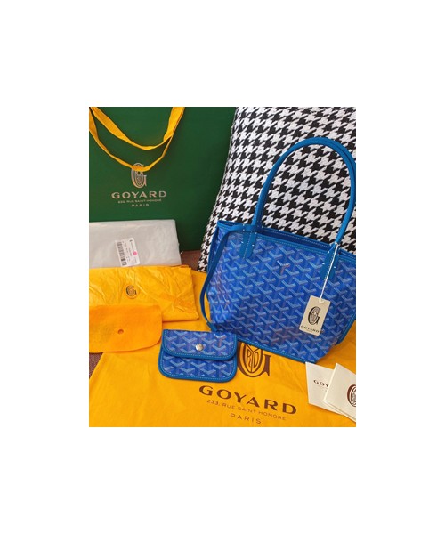 고야드 미니 앙주백 리버서블 스카이 블루