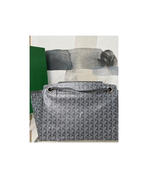 고야드 루에뜨 플랩 숄더백 그레이