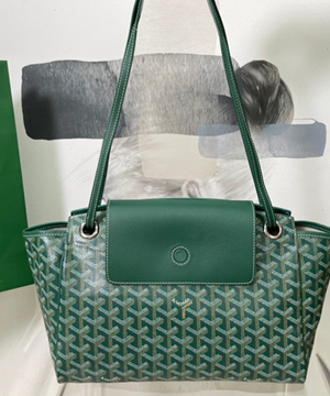 고야드 루에뜨 플랩 숄더백 그린