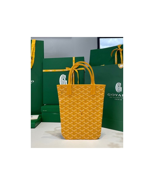 고야드 포아티에 토트백 옐로우