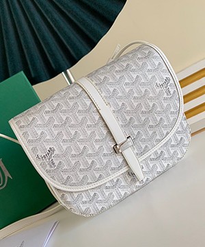 고야드 벨베데르 크로스백 화이트