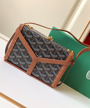 고야드 19FW 트렁크 스트랩백 블랙 탄