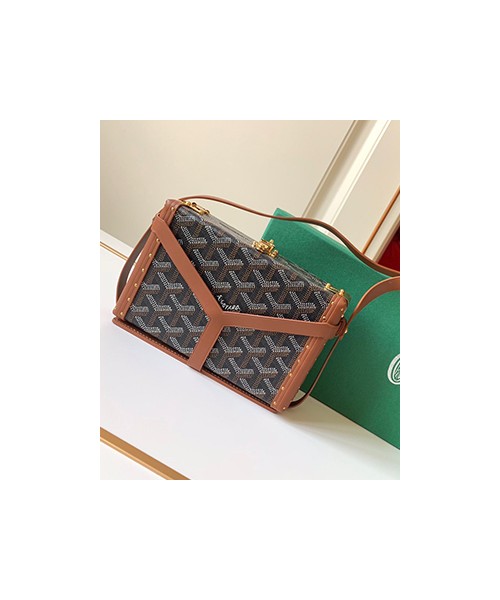 고야드 19FW 트렁크 스트랩백 블랙 탄