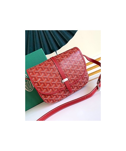 고야드 벨베데르 크로스백 레드