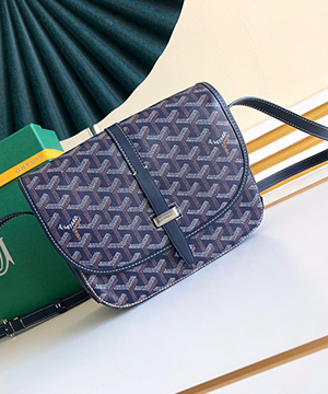 고야드 벨베데르 크로스백 마린 블루