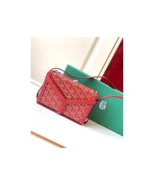 고야드 19FW 트렁크 스트랩백 레드