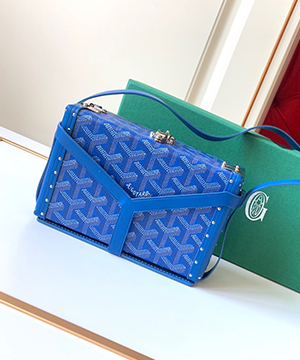 고야드 19FW 트렁크 스트랩백 스카이 블루