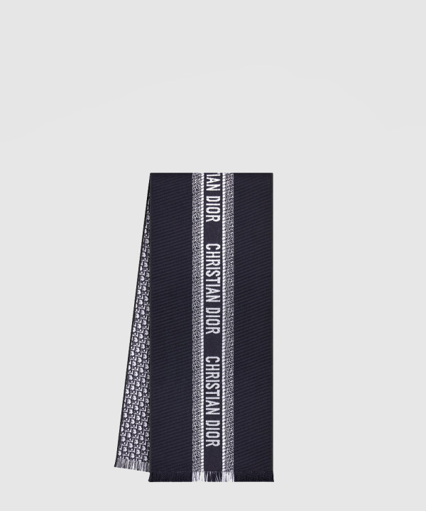 디올 Oblique University 리버서블 스카프 14CDO