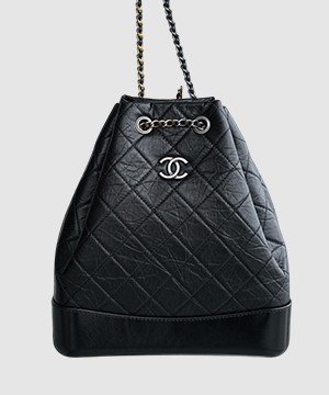 샤넬 가브리엘 백팩 블랙 라지