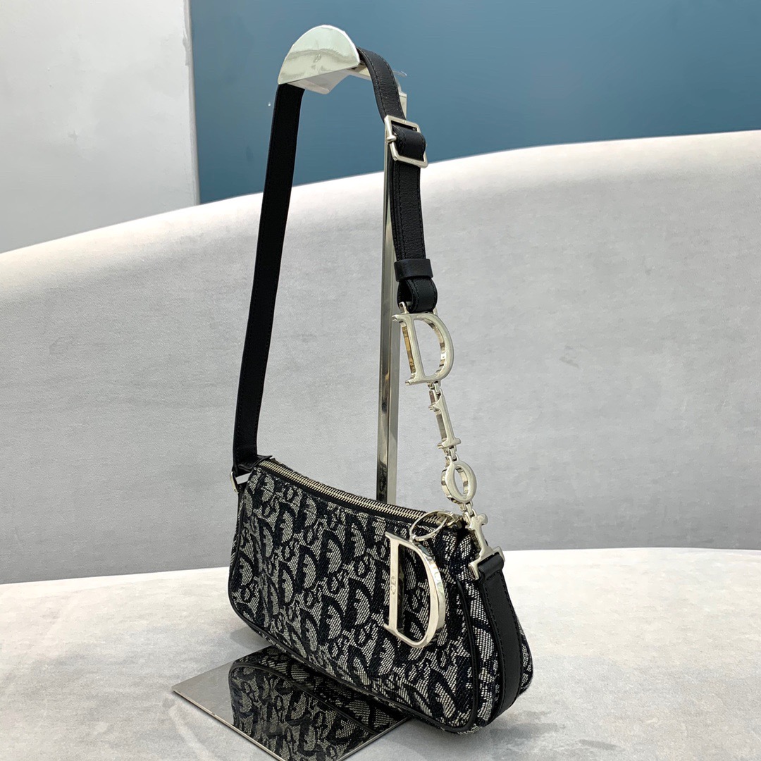 디올 빈티지 오블리크 호보백