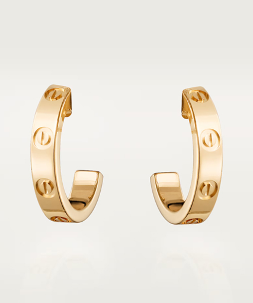 까르띠에 LOVE 후프 이어링, 스몰 모델