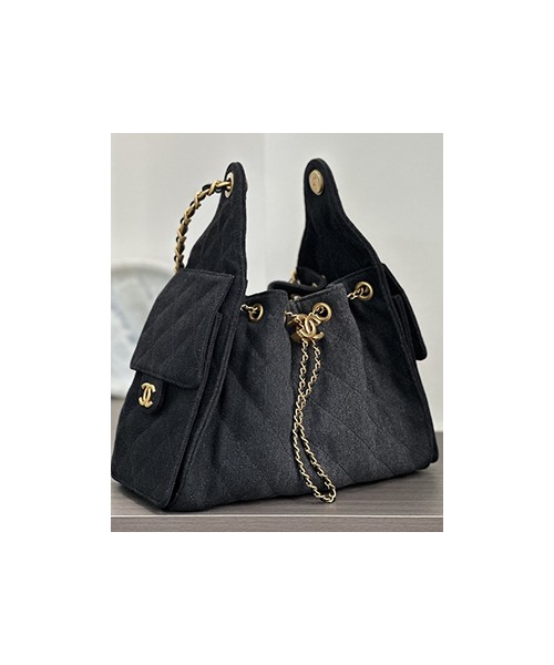 샤넬 25c 호보백 데님 30