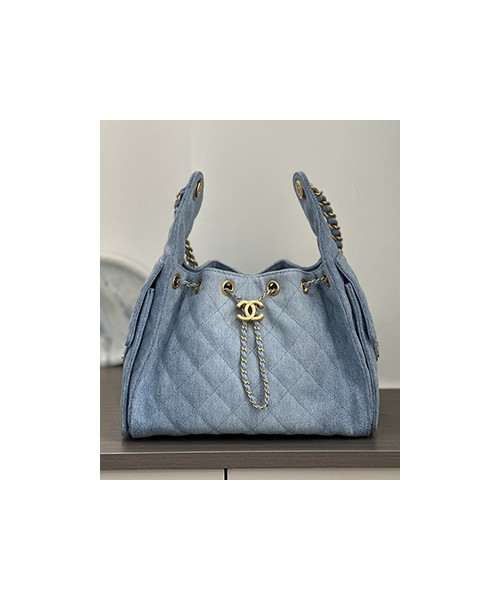 샤넬 25c 호보백 데님 30