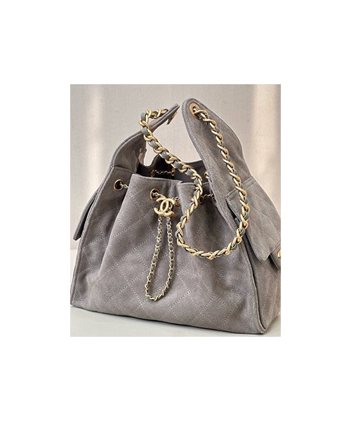 샤넬 25c 호보백 스웨이드 40