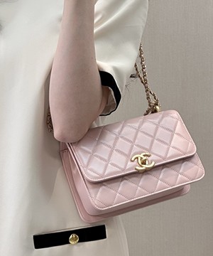 샤넬 24C 뉴시즌 체인 플랩백 22 AS2649