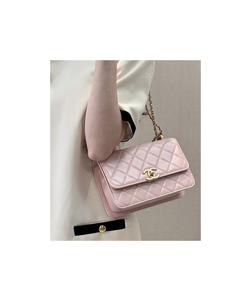 샤넬 24C 뉴시즌 체인 플랩백 22 AS2649