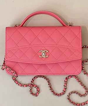 샤넬 25c 크루즈 WOC 탑핸들 미니백