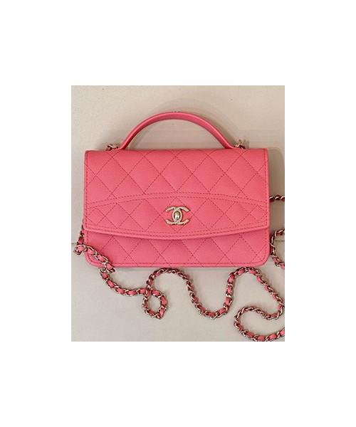 샤넬 25c 크루즈 WOC 탑핸들 미니백