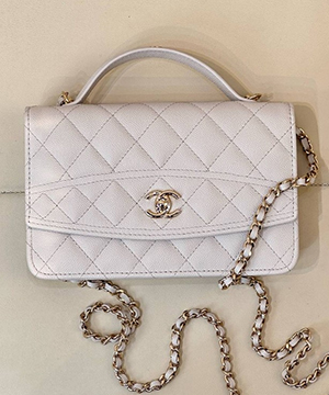샤넬 25c 크루즈 WOC 탑핸들 미니백