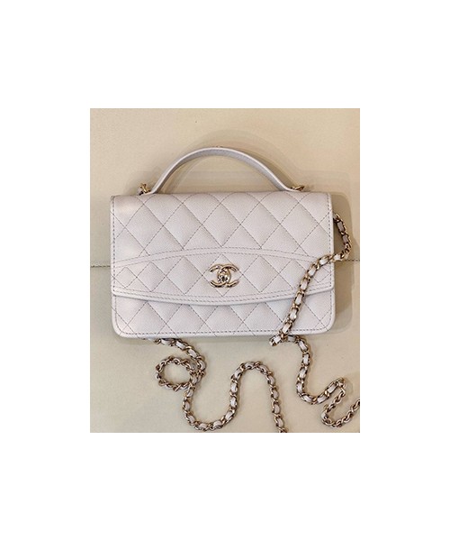 샤넬 25c 크루즈 WOC 탑핸들 미니백