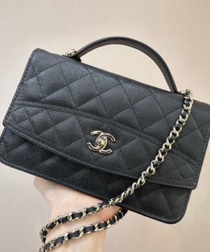 샤넬 25c 크루즈 WOC 탑핸들 미니백