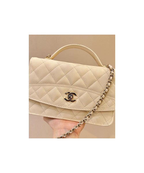 샤넬 25c 크루즈 WOC 탑핸들 미니백